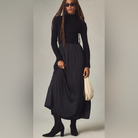 Anthropologie Dresses & Skirts - Anthropologie The Thea Twofer Sweater Dress